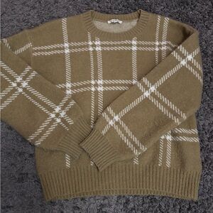 Z Supply Jolene Plaid Sweater